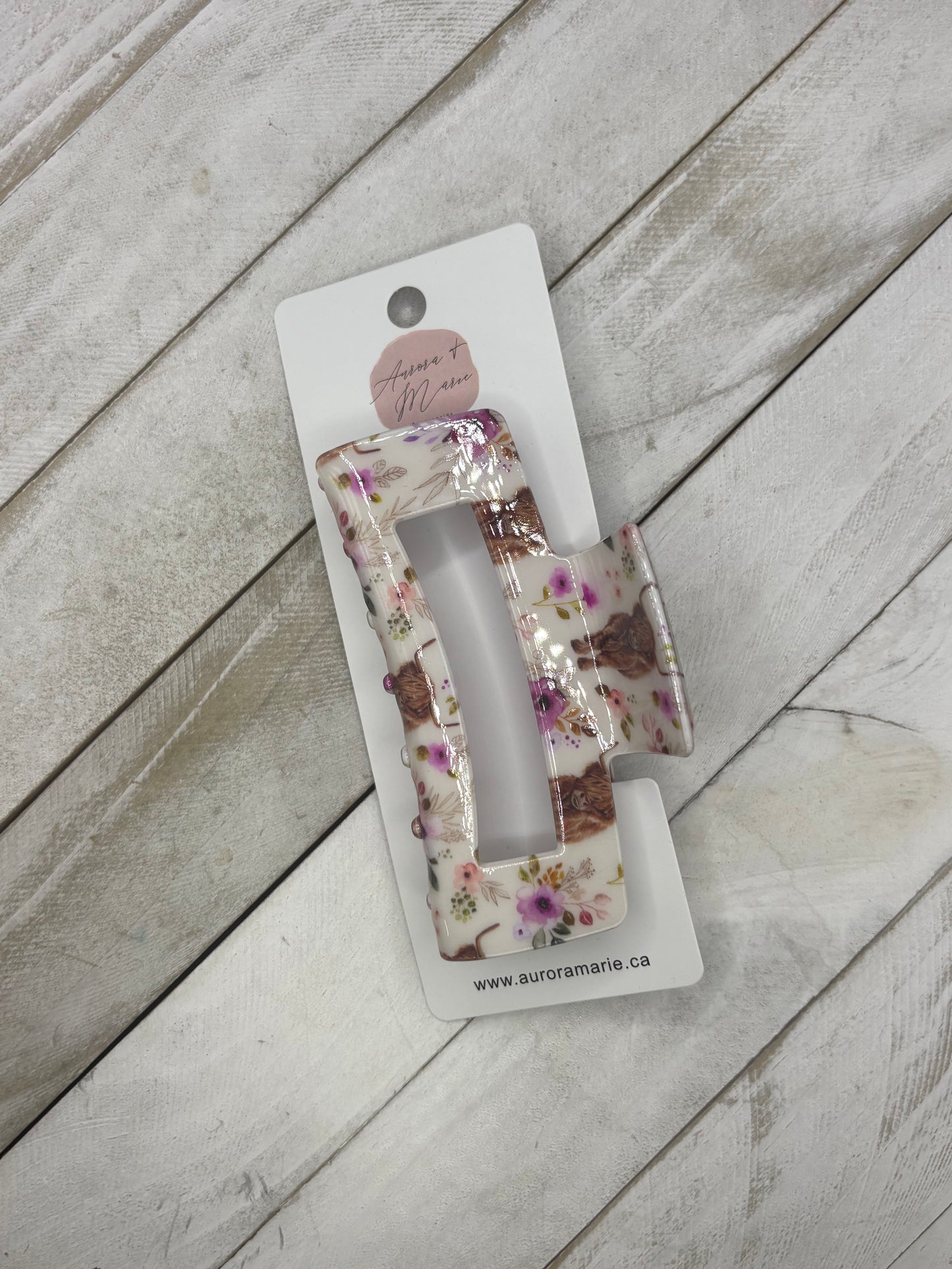 Purple Floral Highland