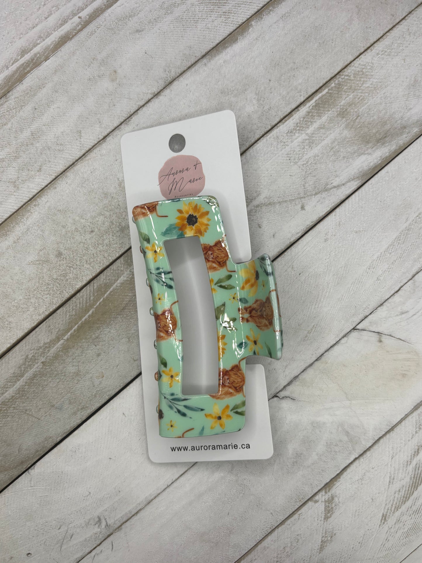 Teal Sunflower Highland