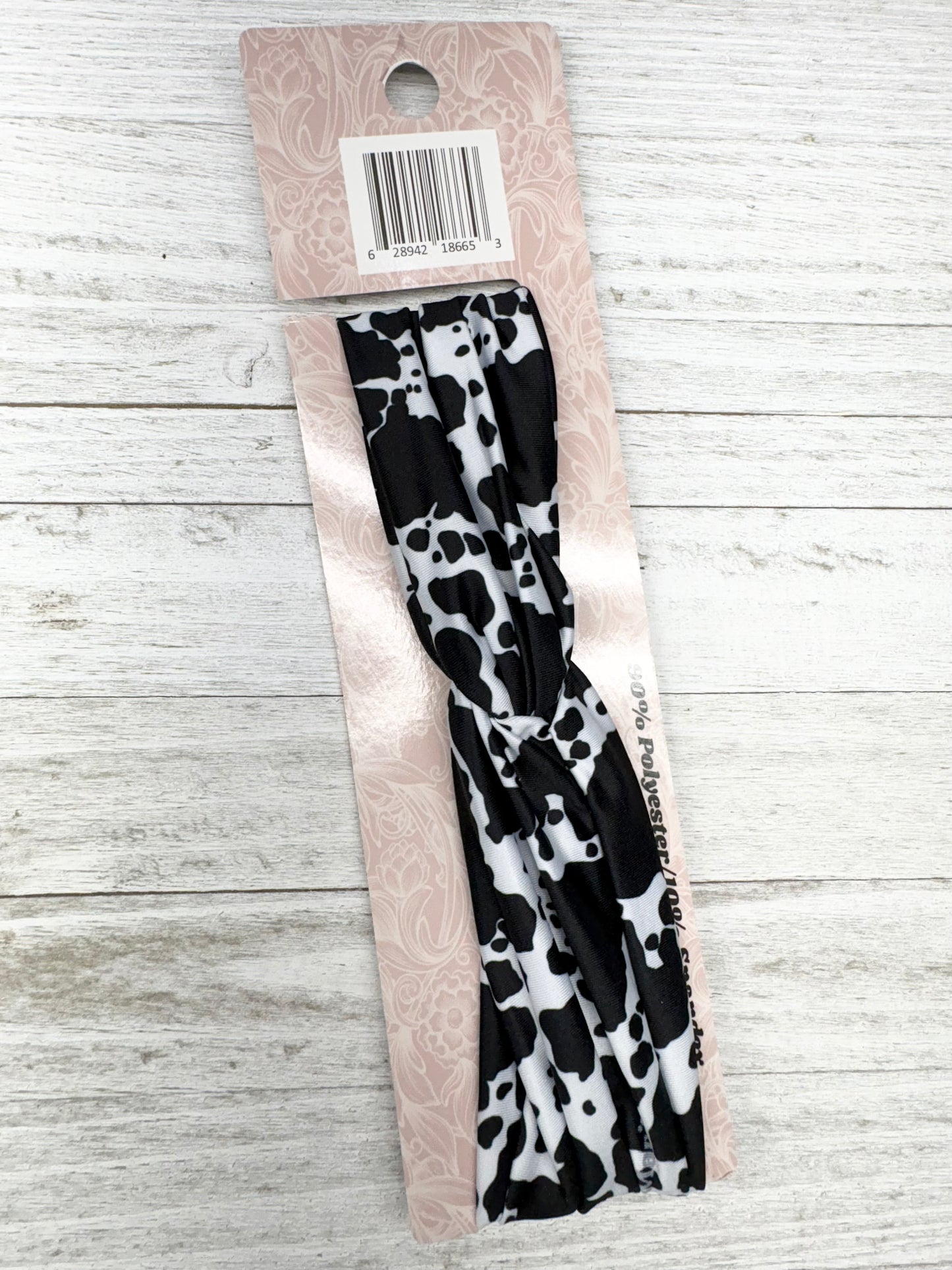 Black and White Cowprint