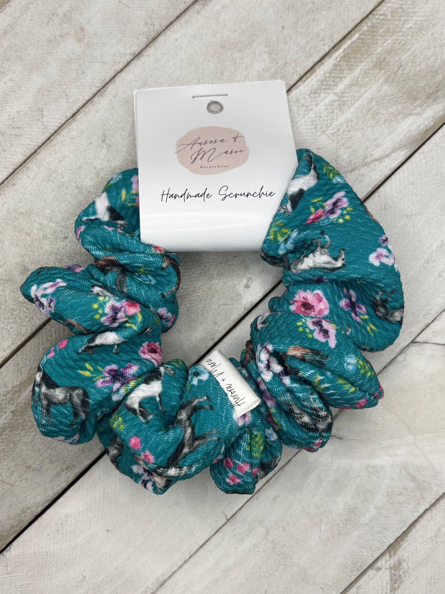 Dark Teal Horses