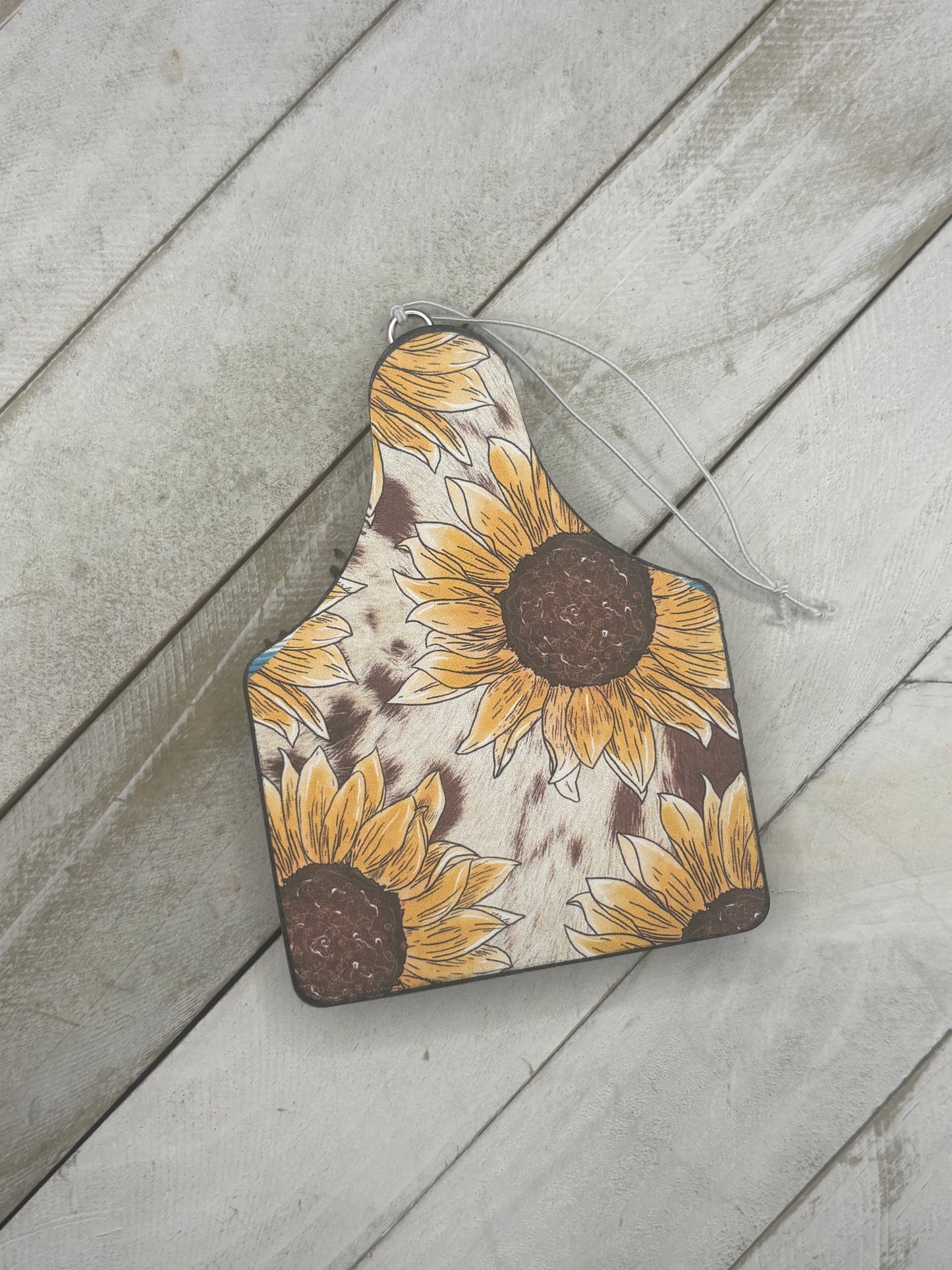 Sunflower Cowtag