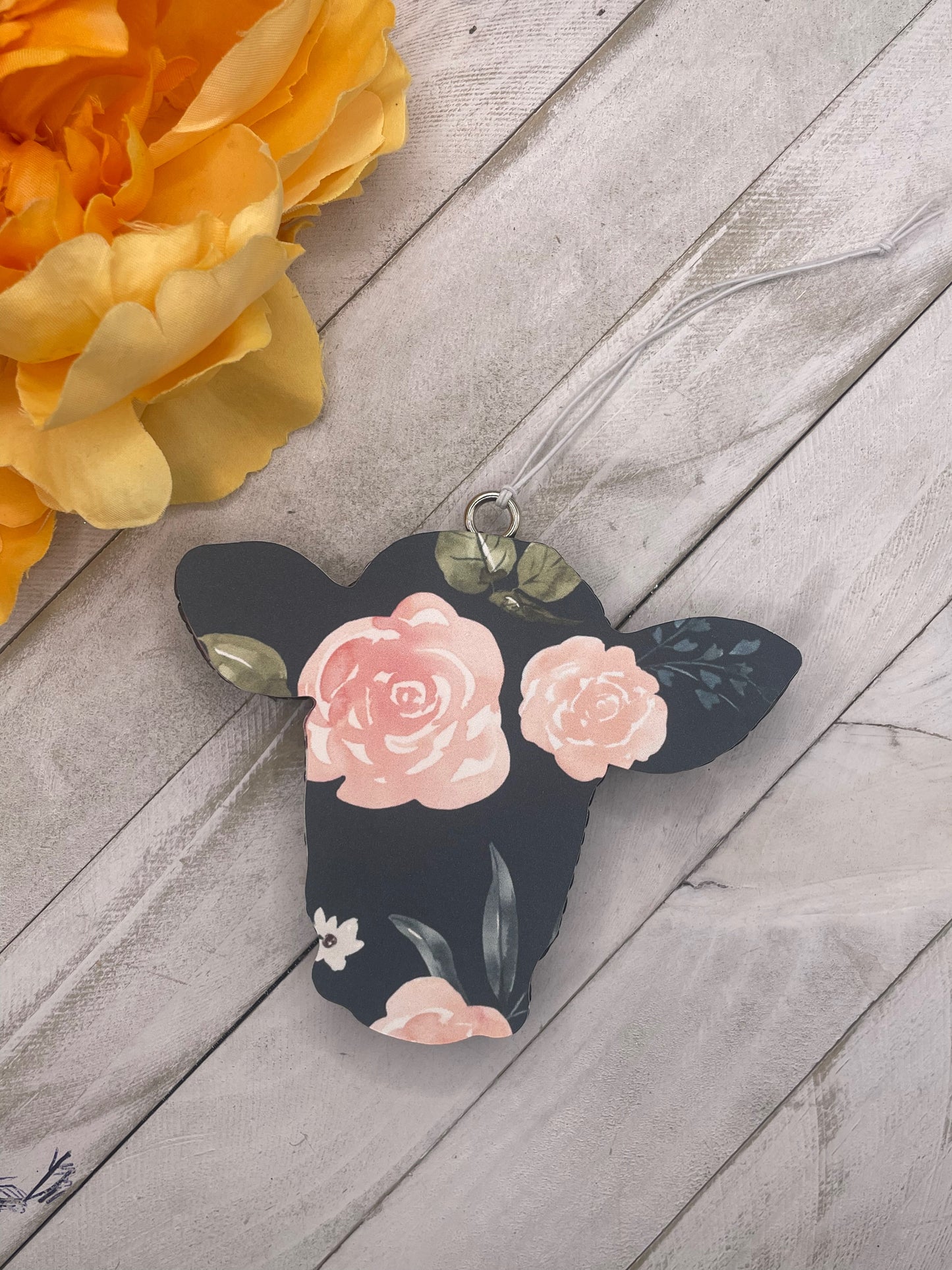 Floral Calf Head