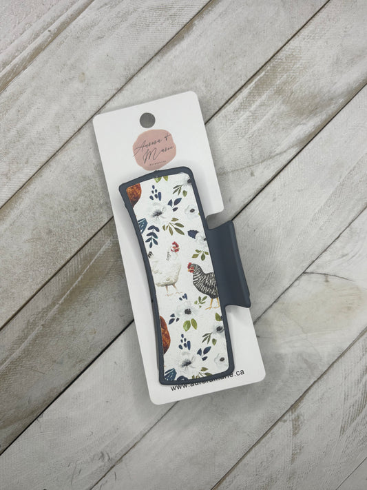 Blue Chicken Claw Clip