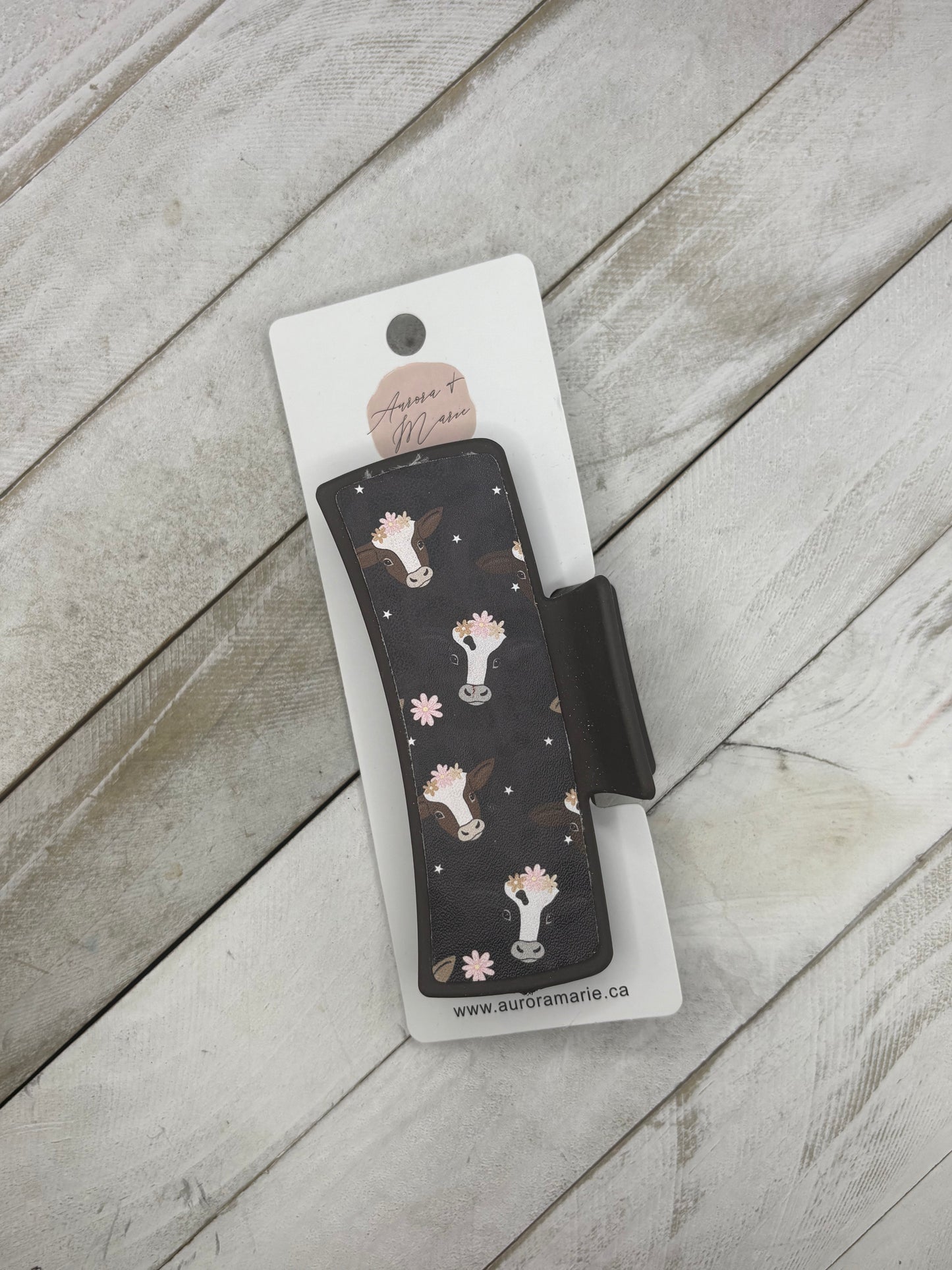 Calf Heads Claw Clip