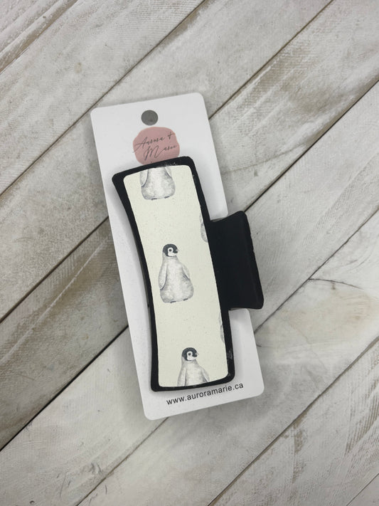 Penguins Claw Clip