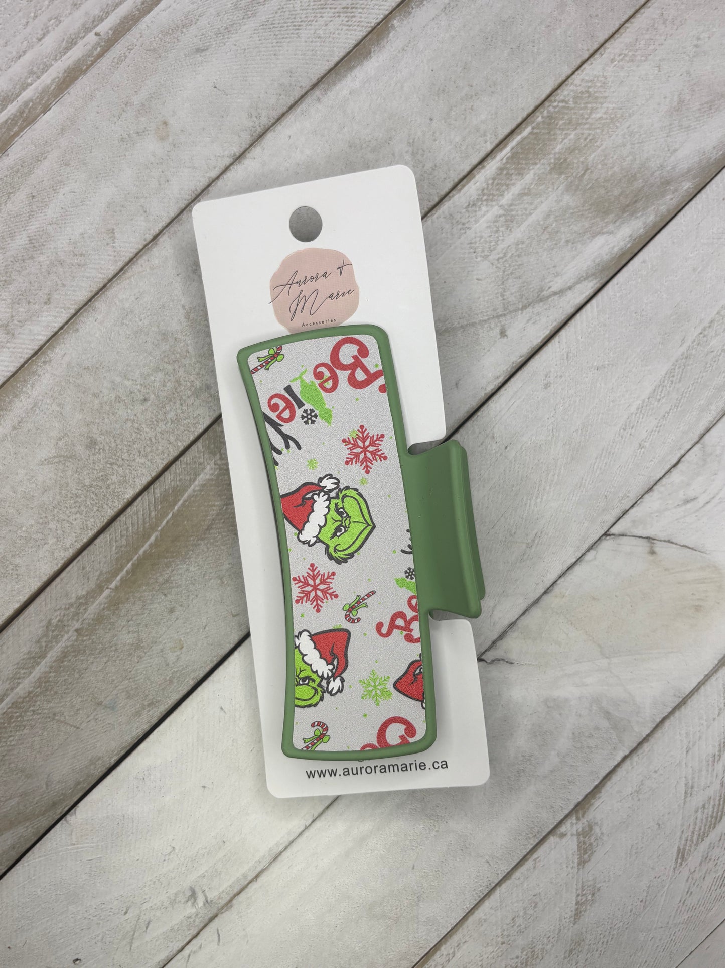 Grinch Claw Clips