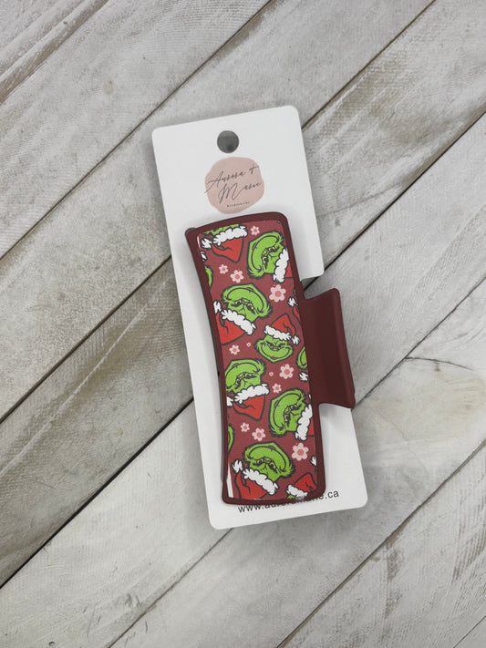 Grinch Claw Clips