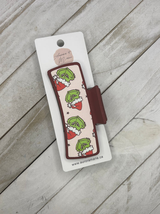 Grinch Claw Clips