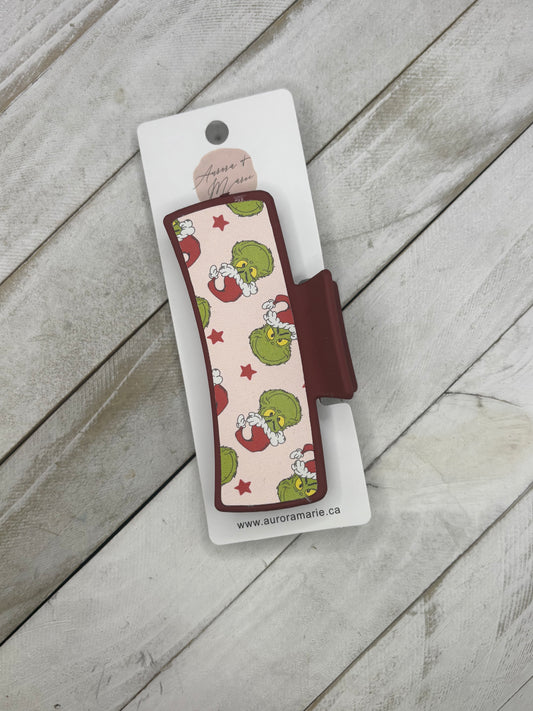 Grinch Claw Clips