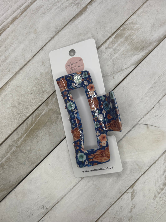 Dark Blue Rust Highland