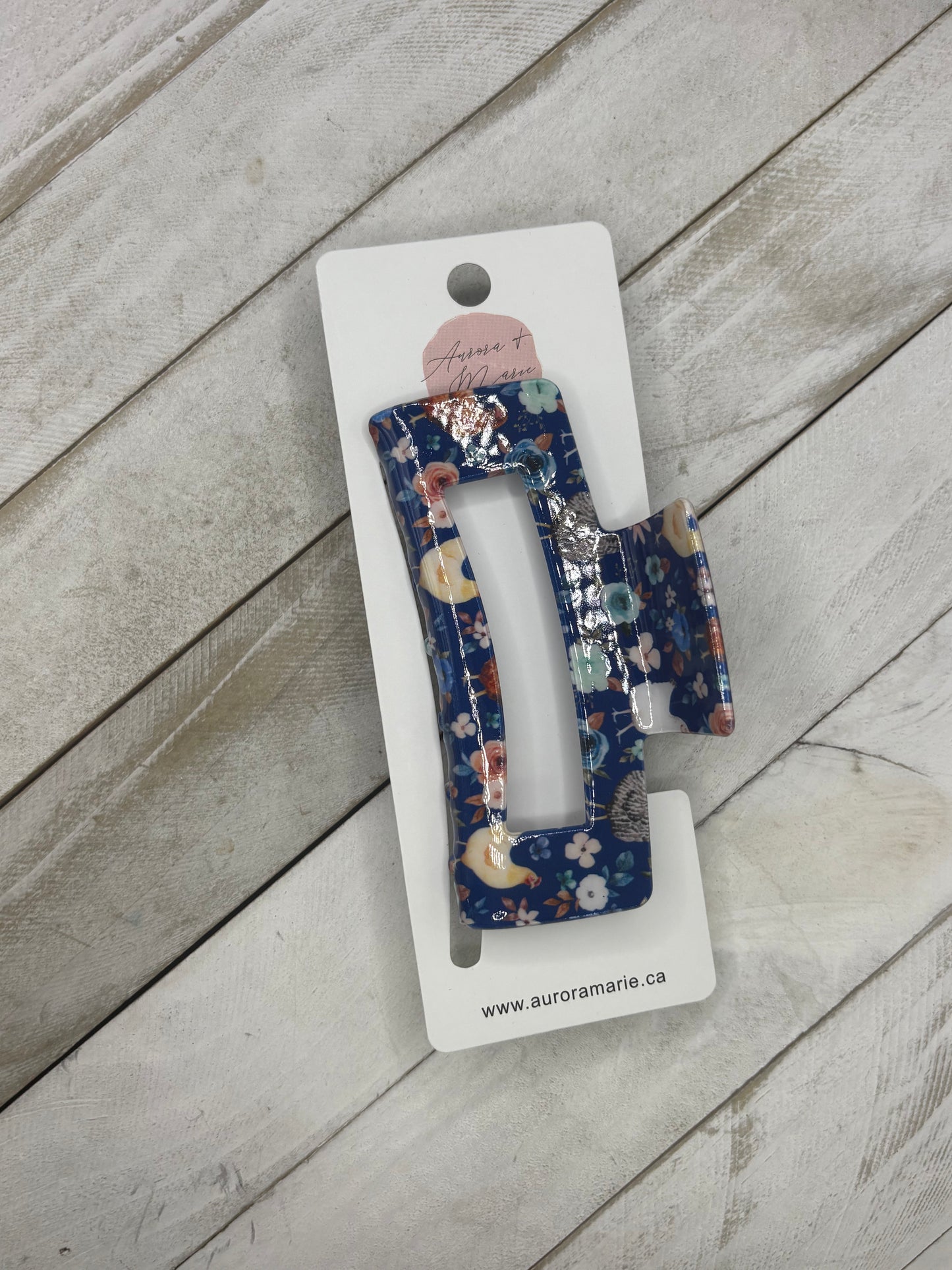 Dark Blue Rust Chickens