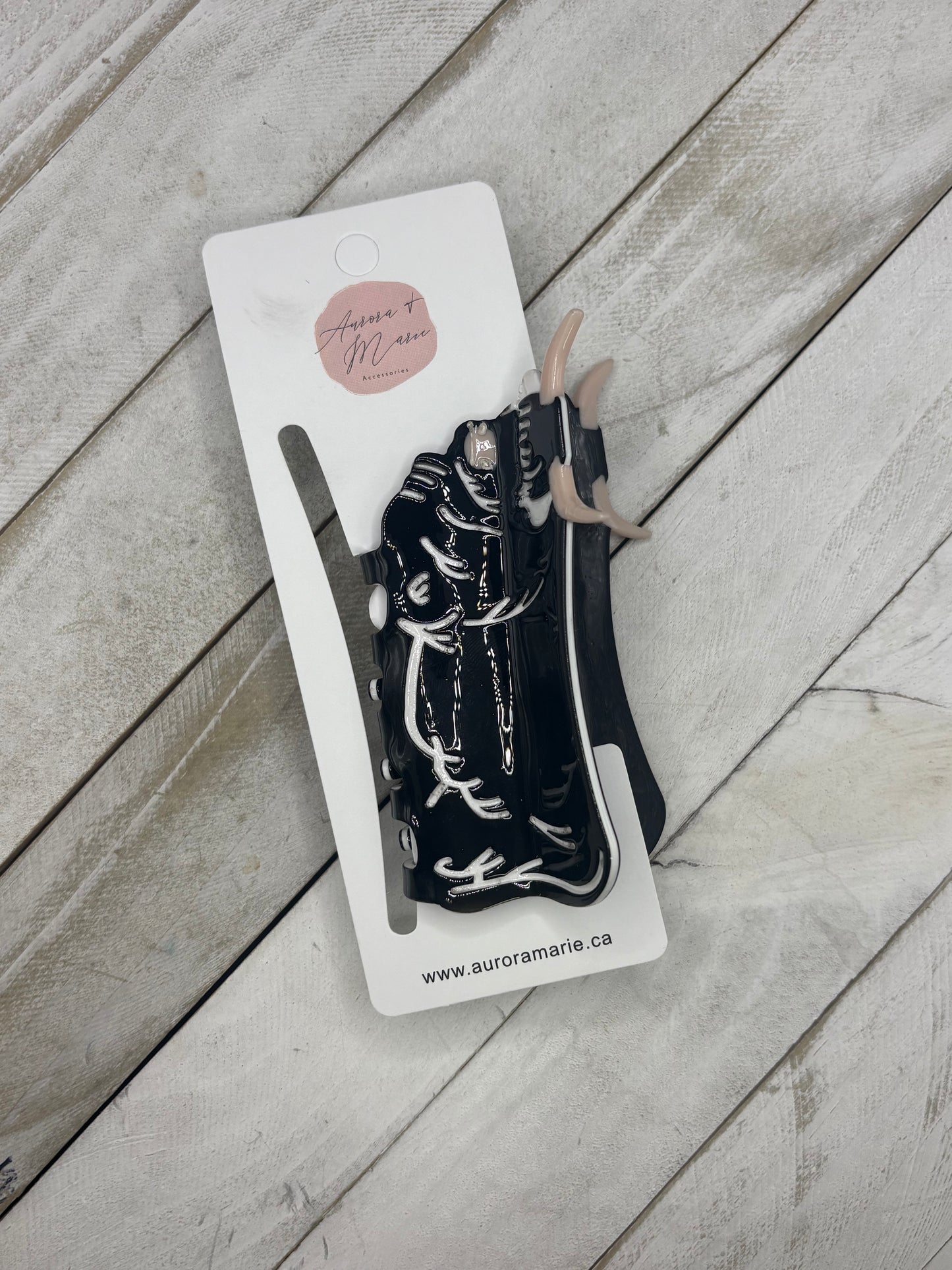 Black Highland Claw Clip