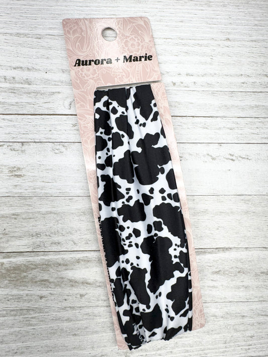 Black and White Cowprint