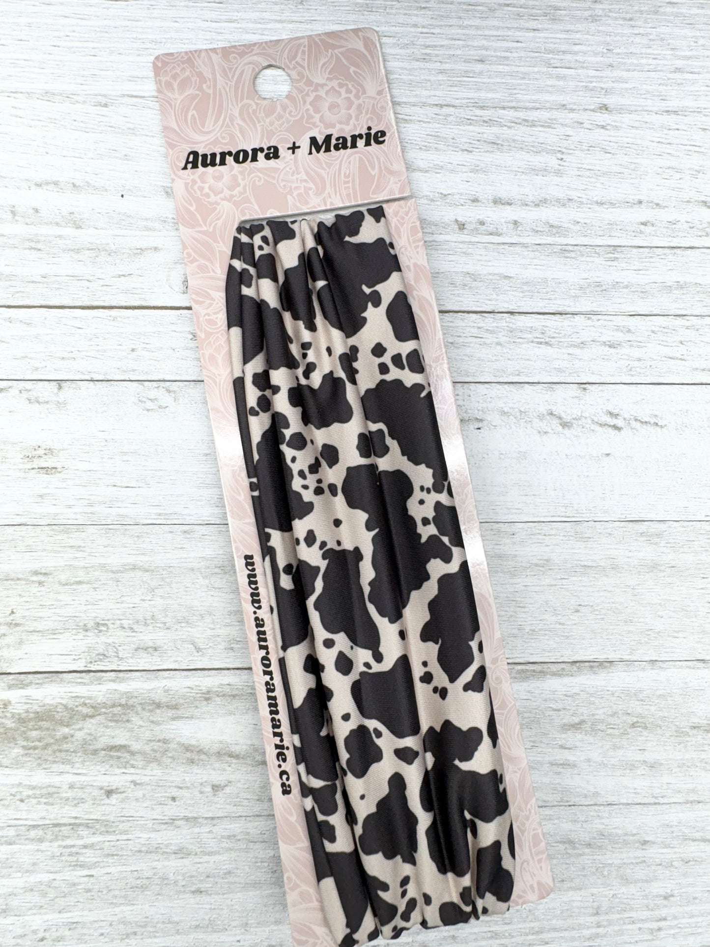 Brown and Black Cowprint