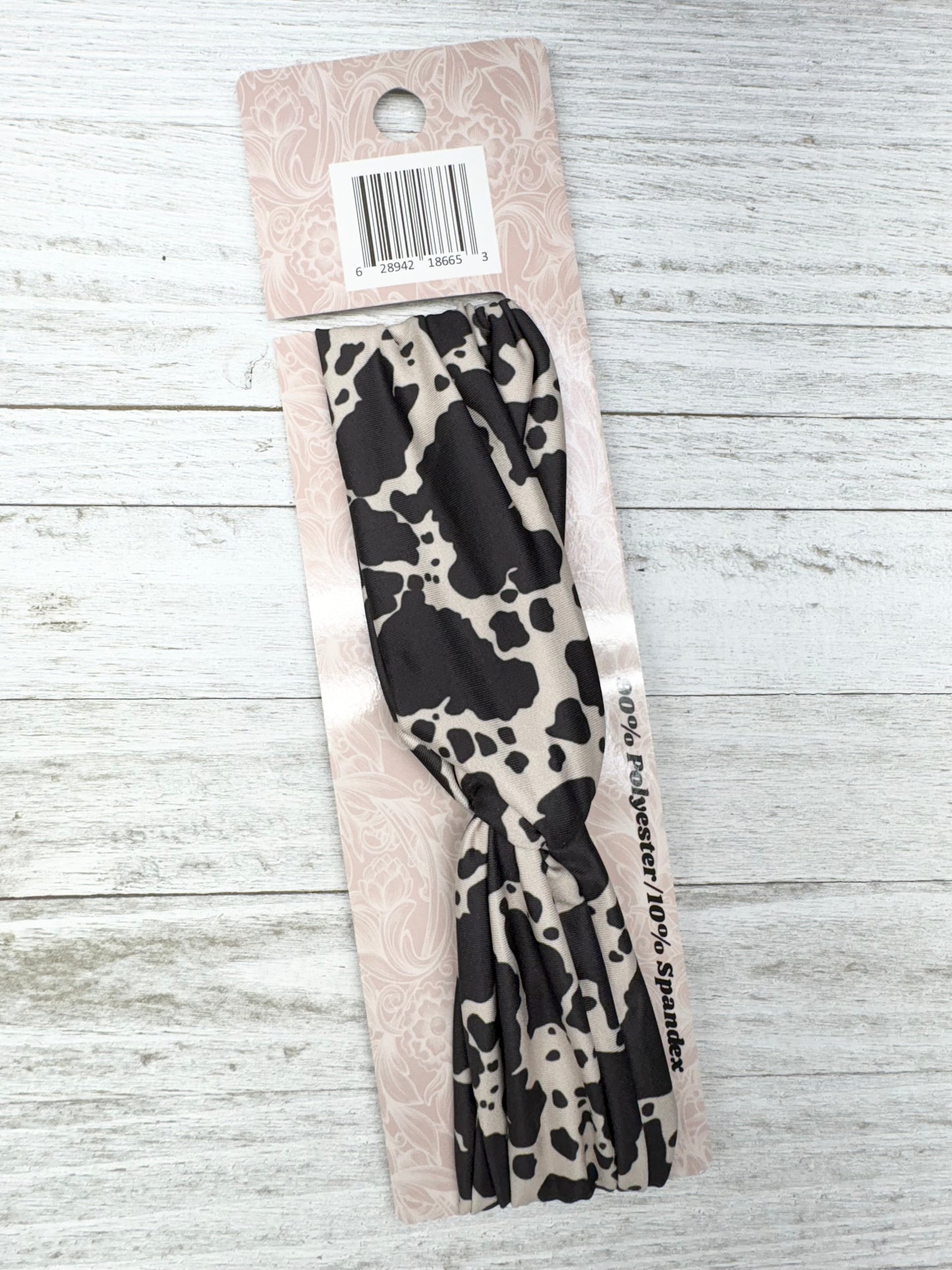Brown and Black Cowprint