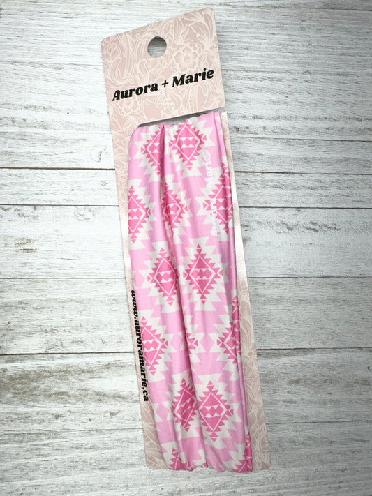 Pink Aztec Print