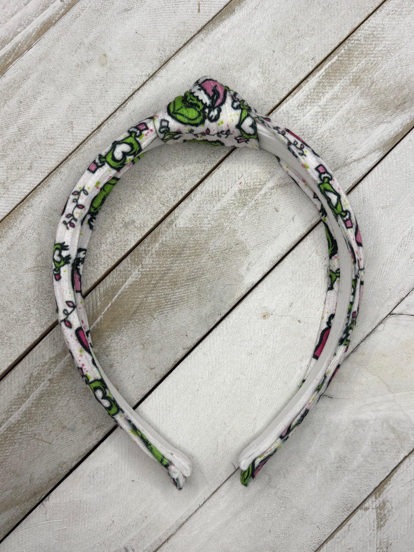Grinch Knotted Headband