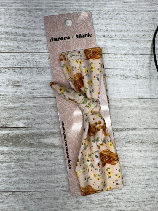 Peach Floral Highland