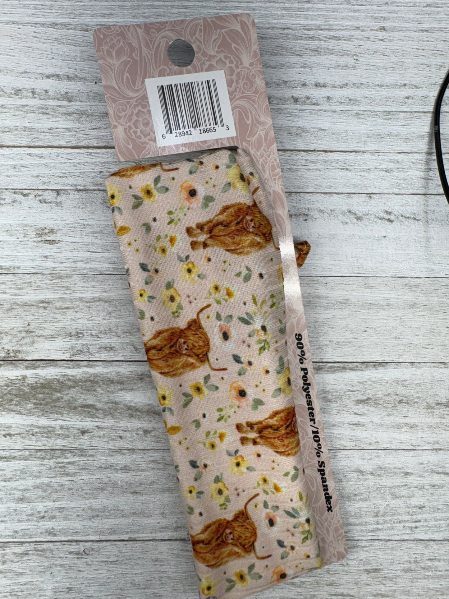 Peach Floral Highland