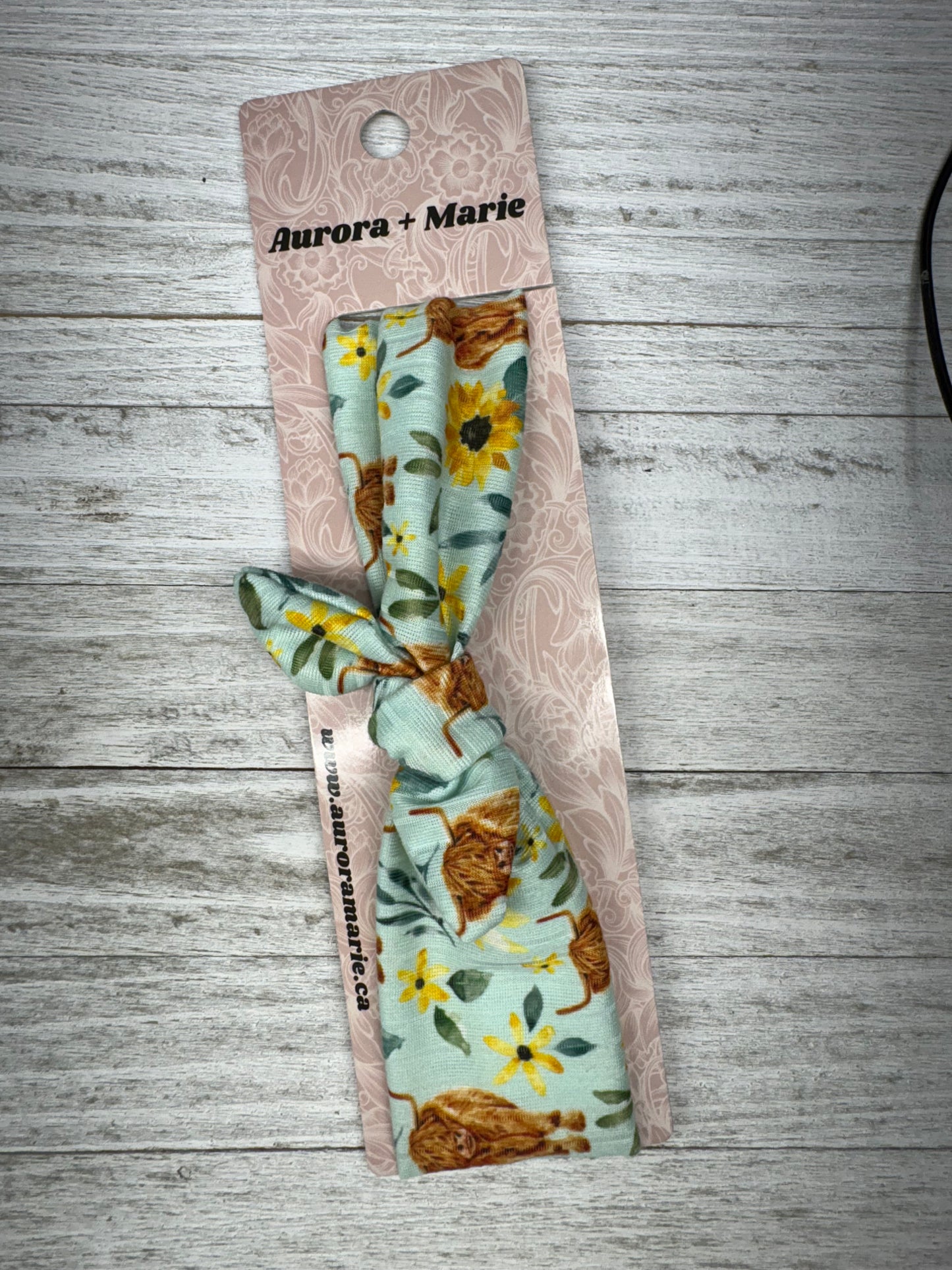 Teal Sunflower Highland