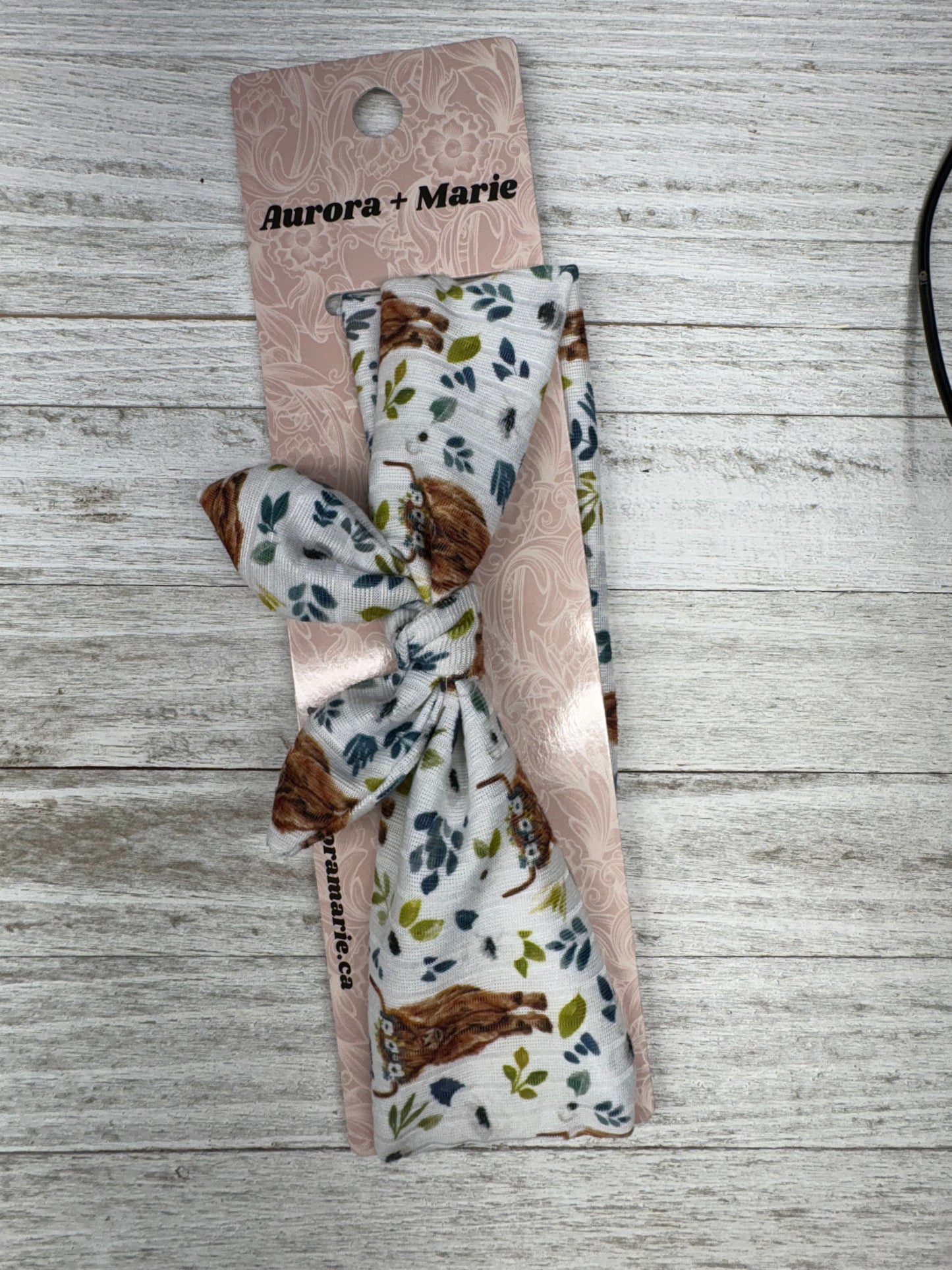 Blue Floral HIghland