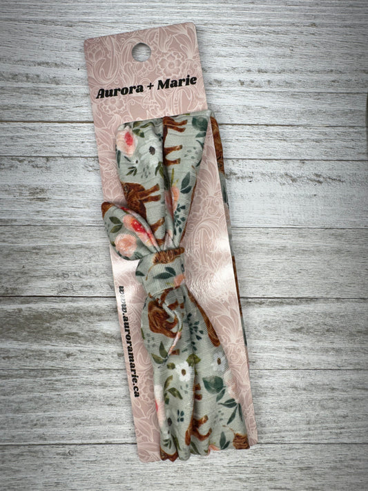 Green Floral Highland