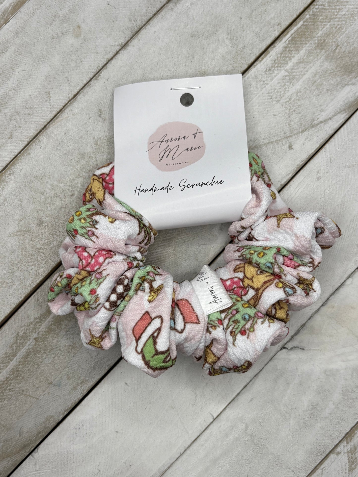 Retro Grinch on Pink Checkers