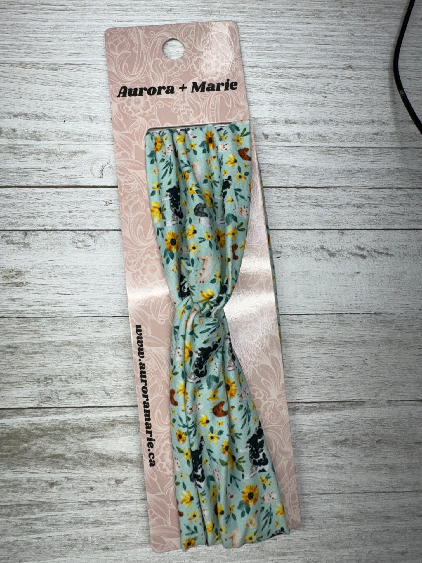 Teal Dairy Cow Farm Animals