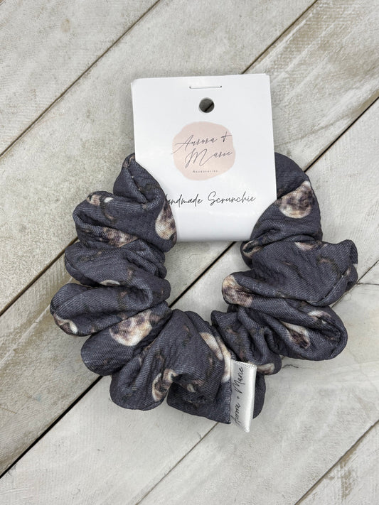 Dark Blue Bats and Moons