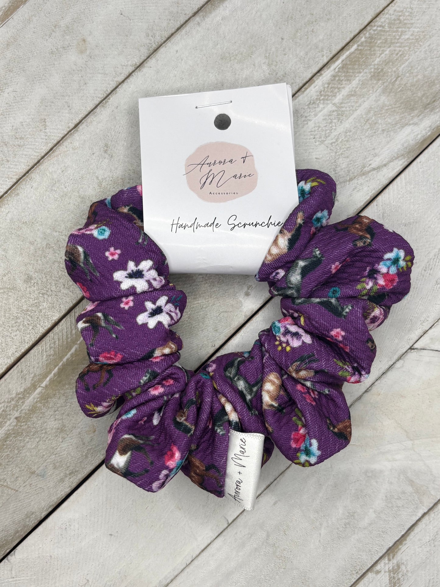 Dark Purple Horses