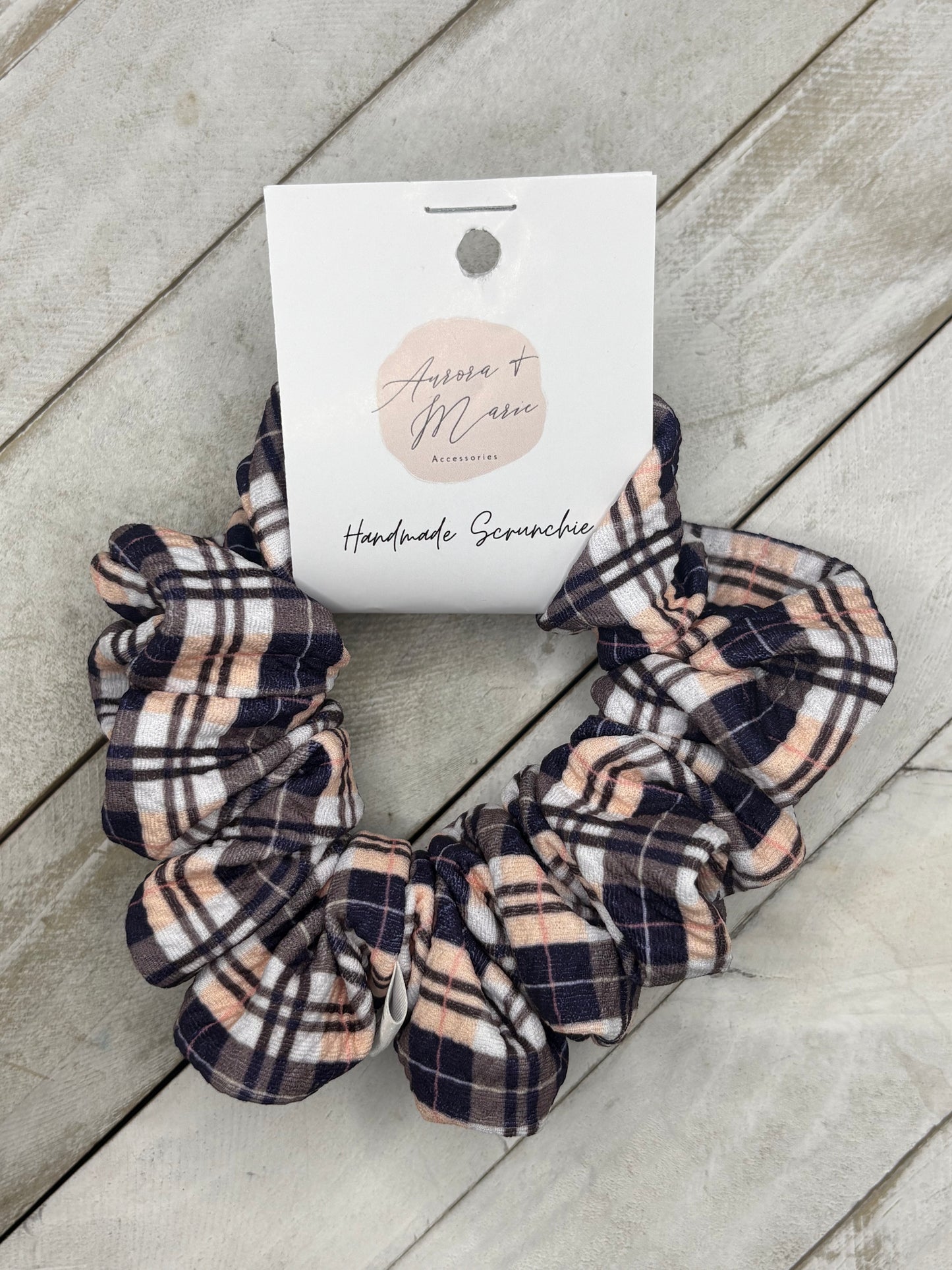 Black and Pink Plaid