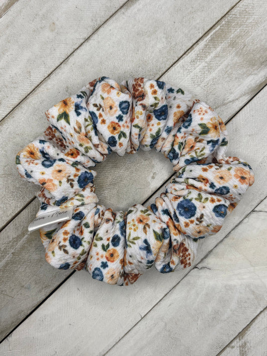 White Longhorn Florals