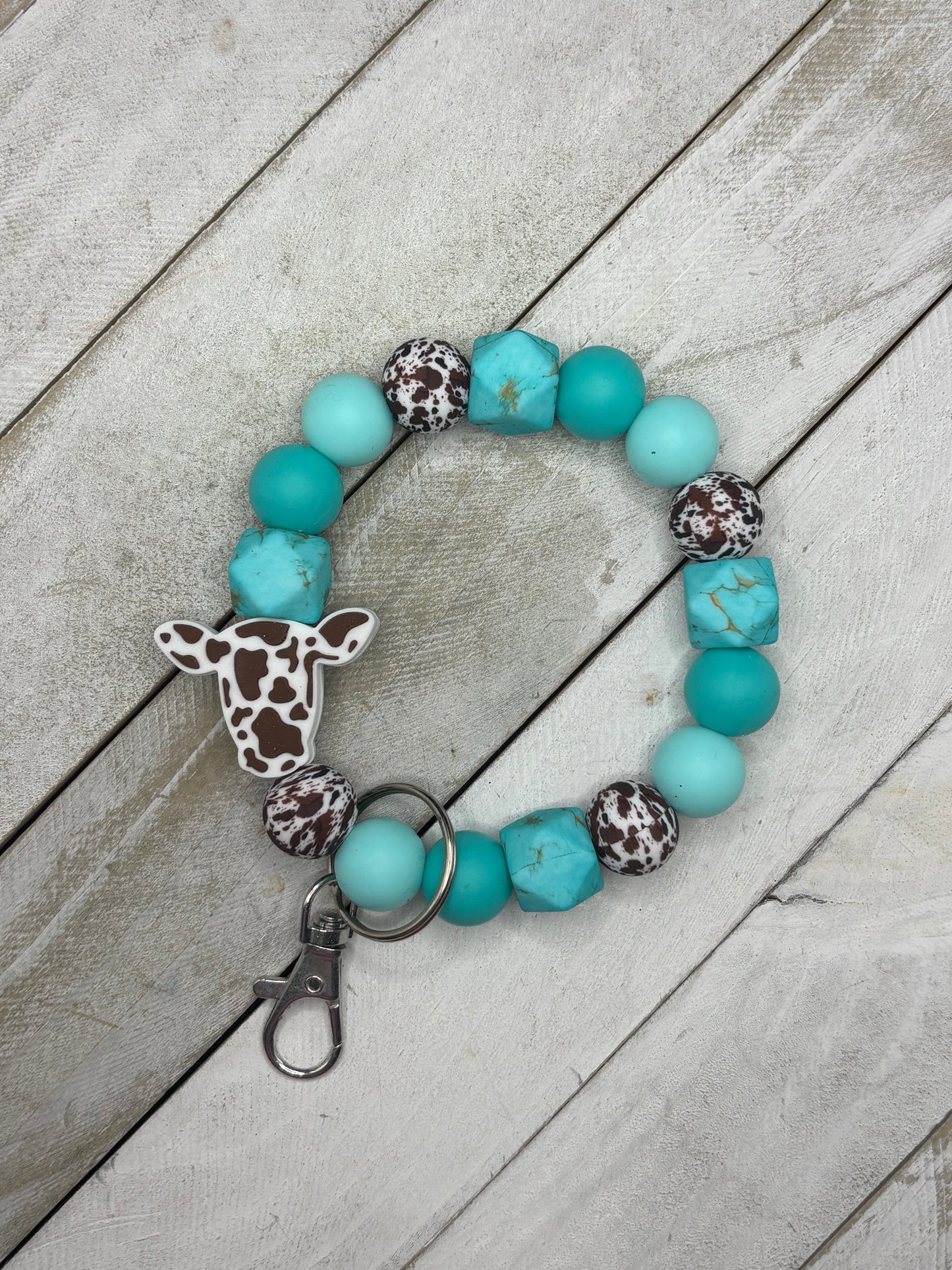 Brown and Teal Calf