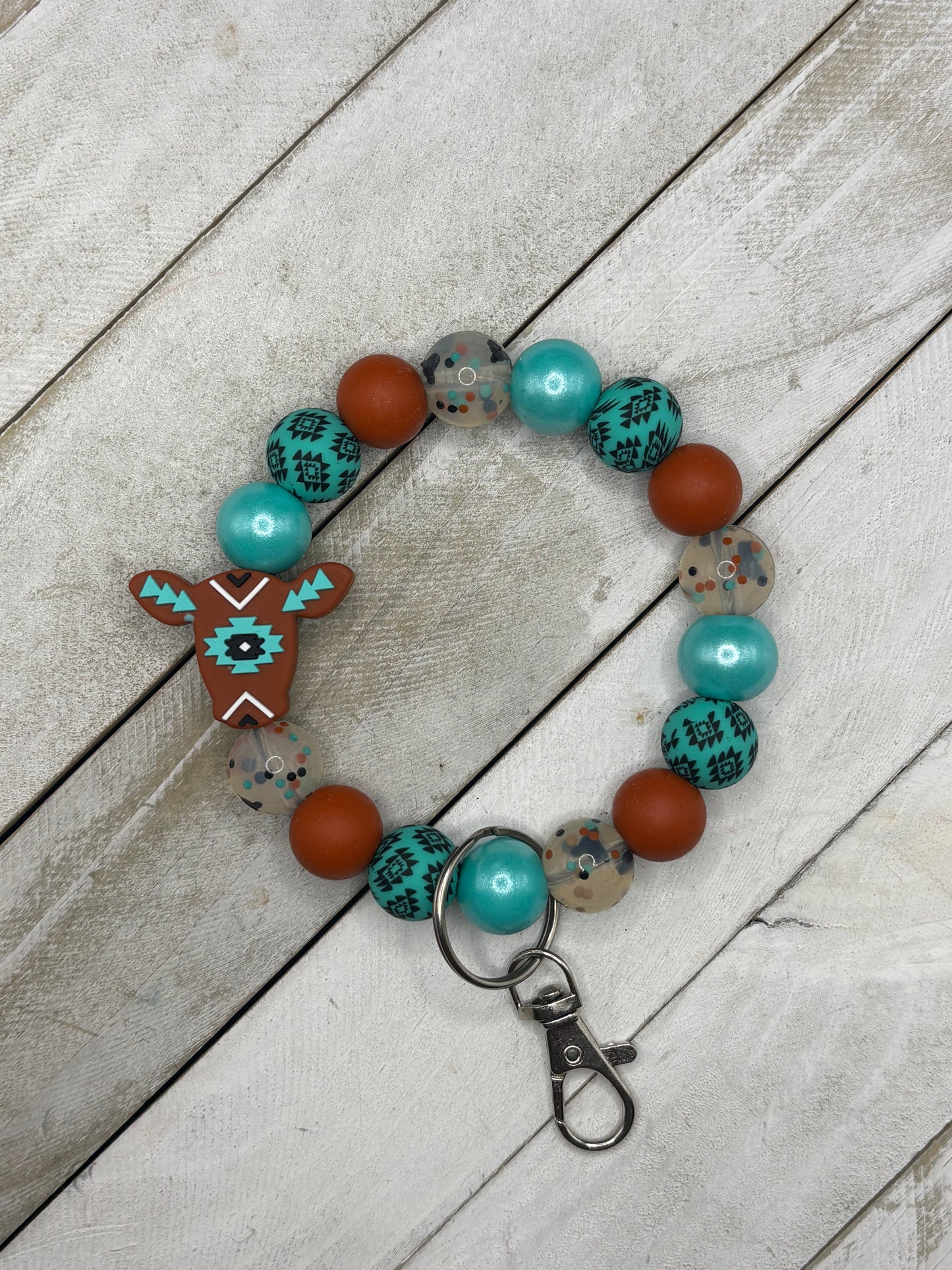 Teal Aztec