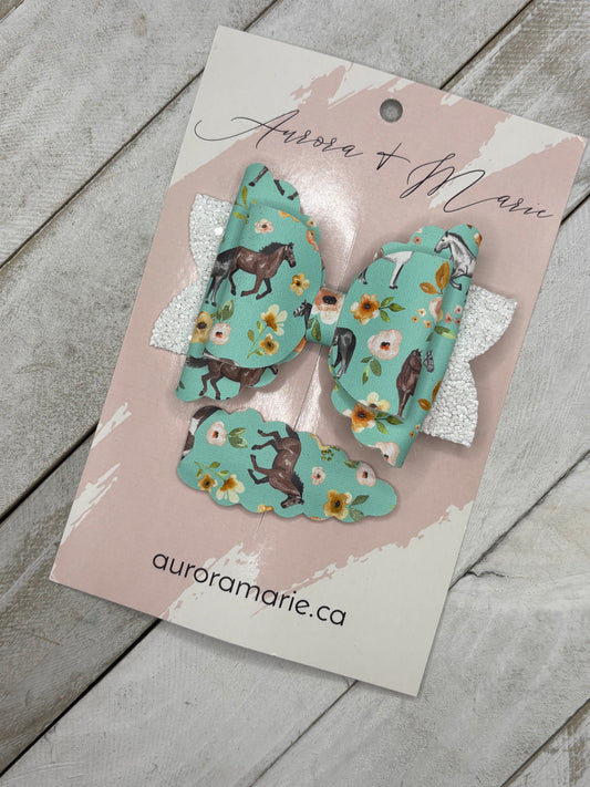 Teal Horses