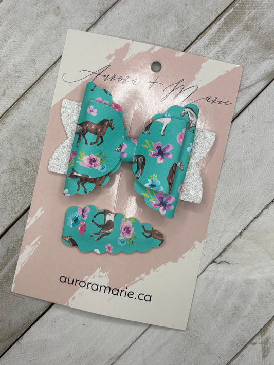 Teal Horses