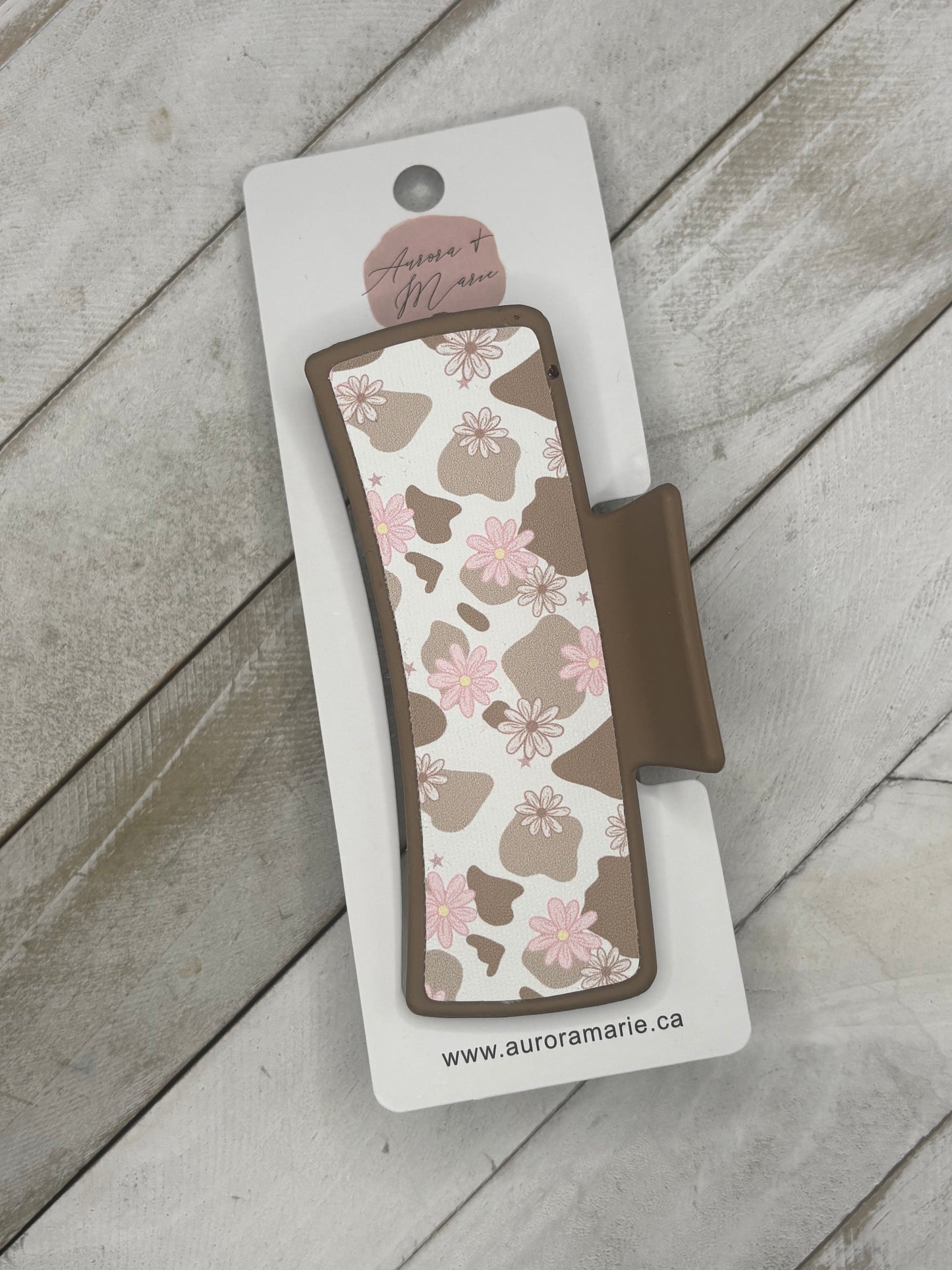 Brown Cow Print