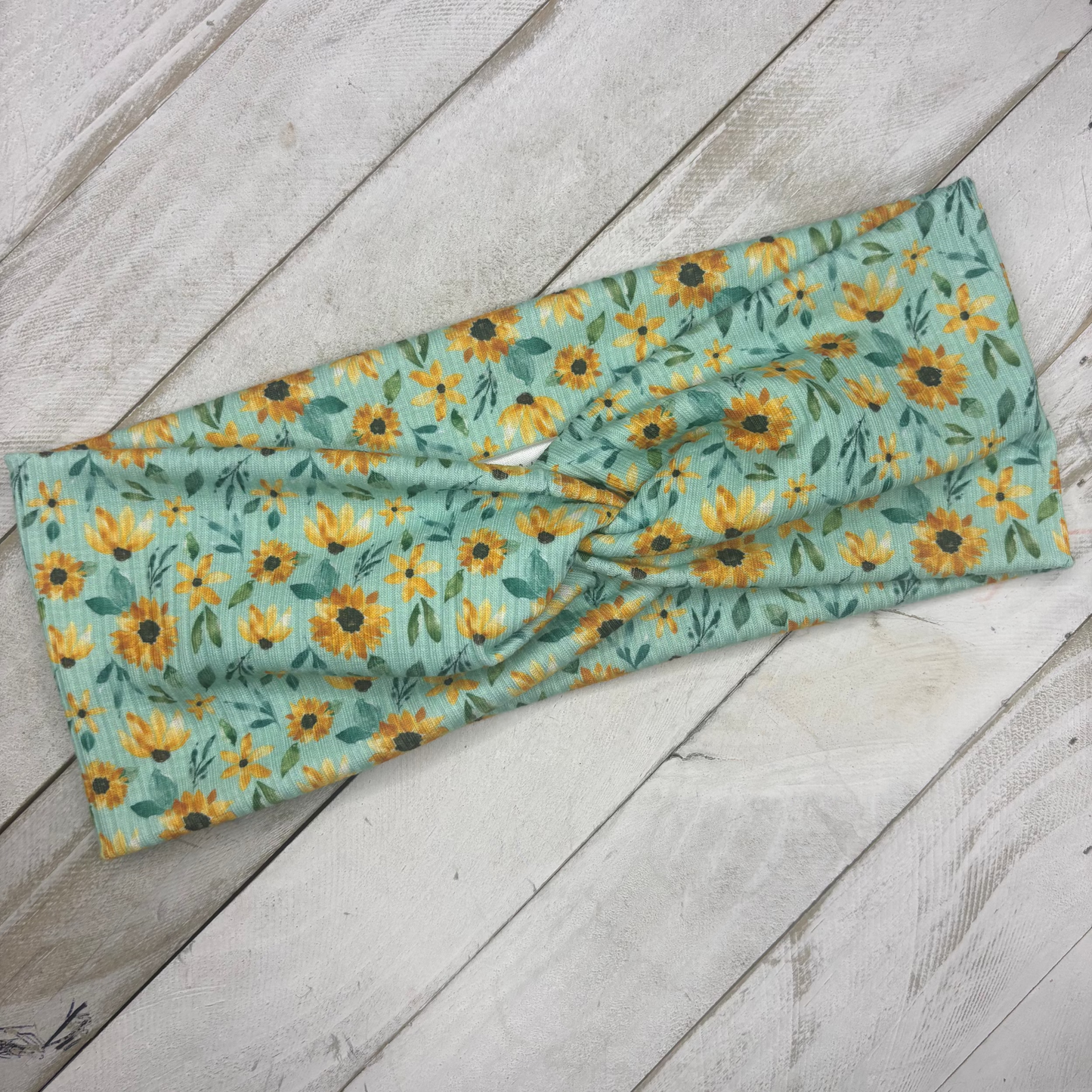 Teal Sunflower