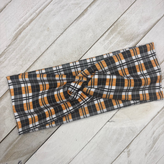 Orange Plaid