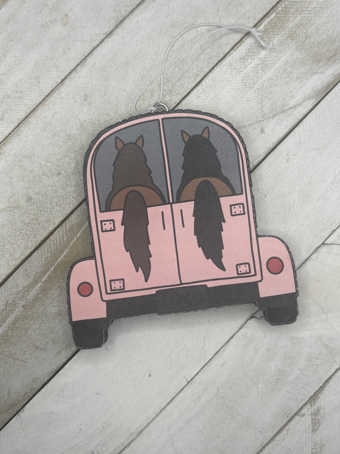 Pink Horse Trailer