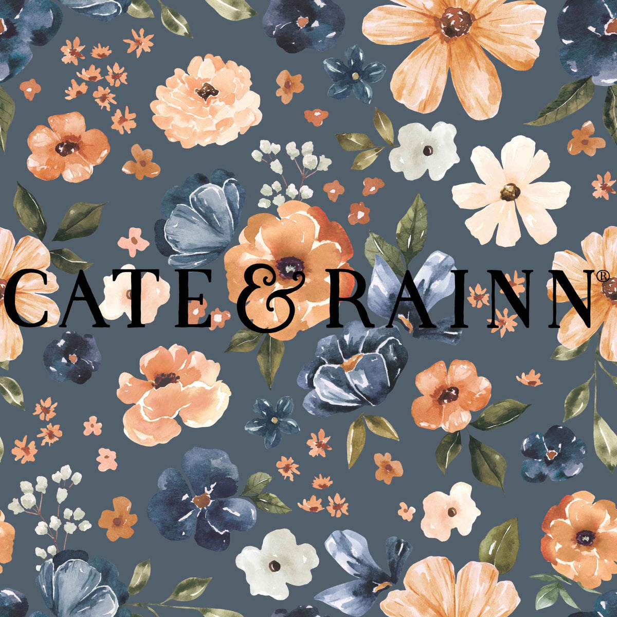 Blue Florals