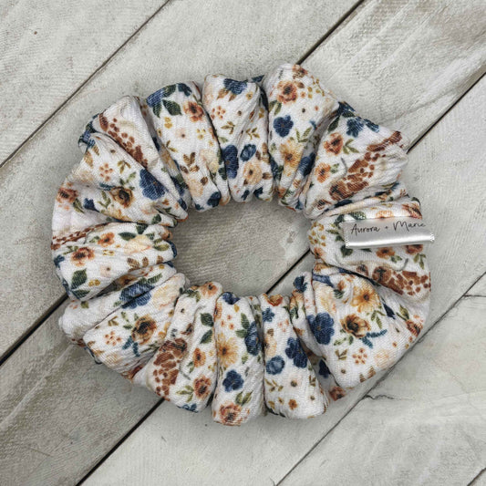 White Longhorn Florals
